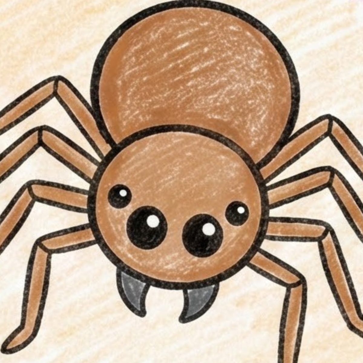 Spider Simple spider drawing