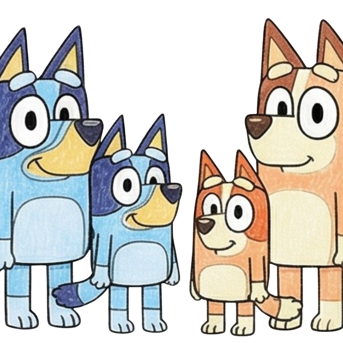 How to Draw Bluey Family: A Fun and Easy Step-by-Step Guide