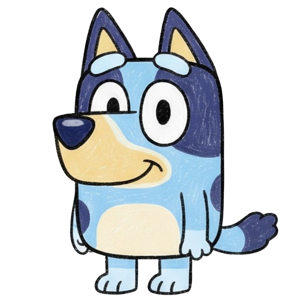 Bluey Drawing