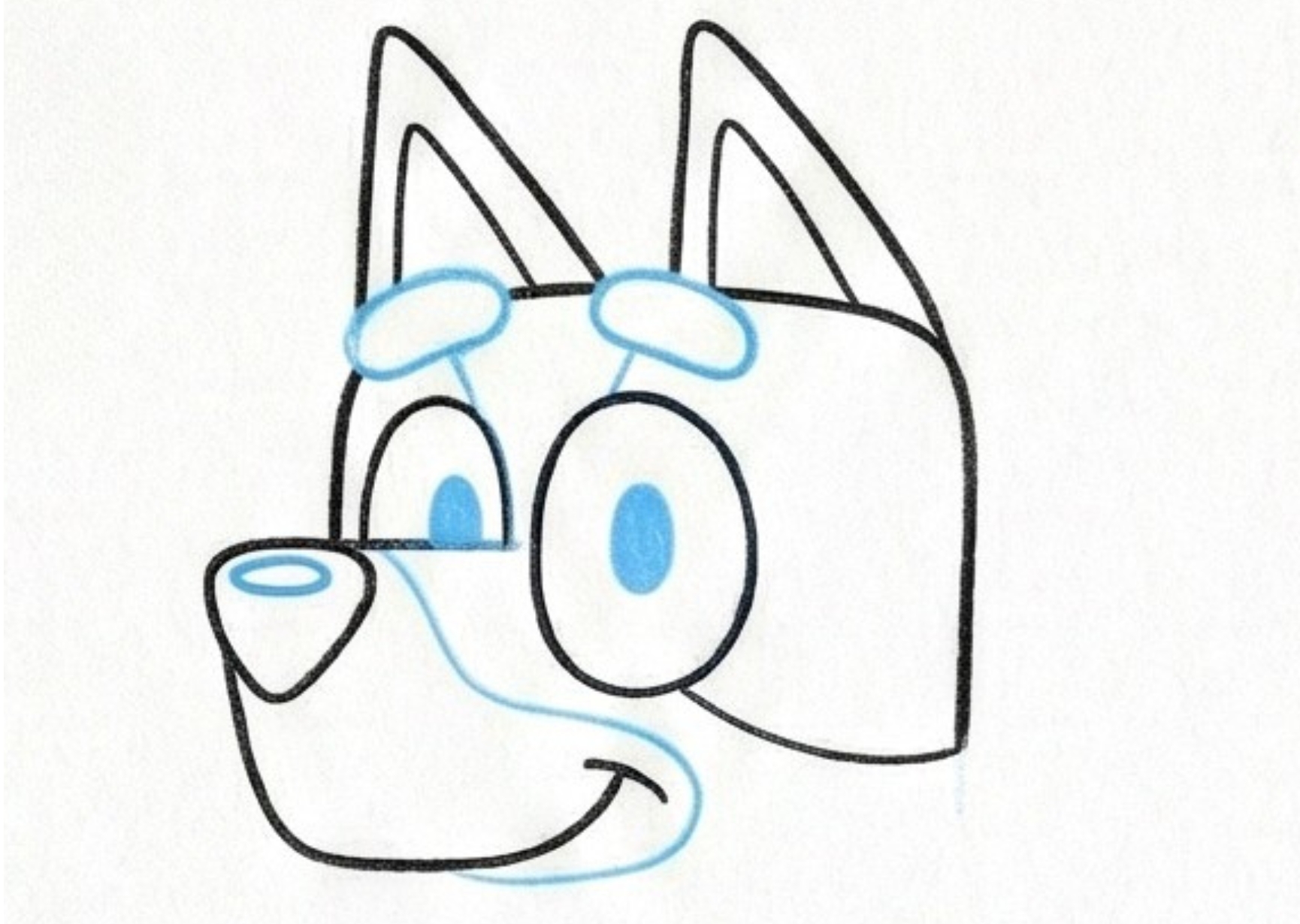 How to Draw Bluey Easy: A Simple Step-by-Step Cartoon Guide for Kids