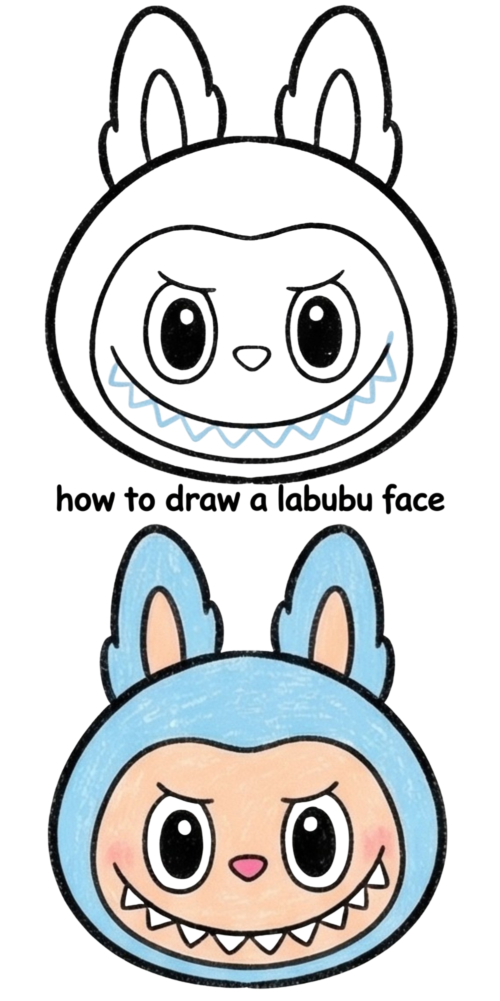 How to Draw a Labubu Face That Pops with Personality